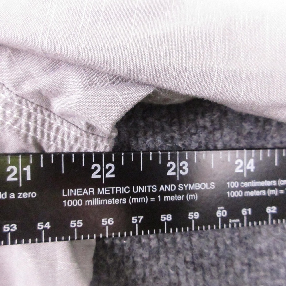 Jeans By Buffalo Shirt Mens XL Gray Stripe Short Sleeve Button Front Pockets - Picture 5 of 6